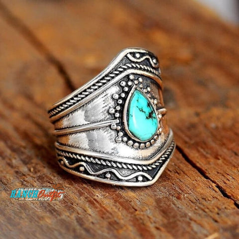 🔥Last Day 75% Off🎁Boho Turquoise Ring