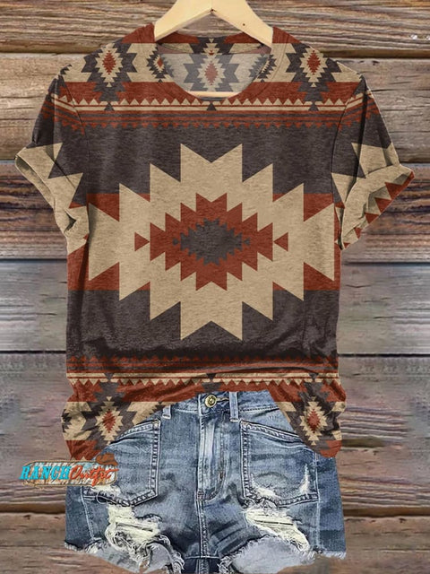 Aztec Geometry T-shirt