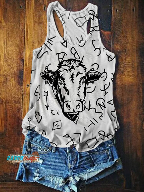 Women's Cattle Brands Tank Top