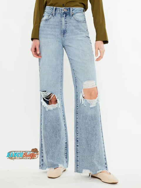 Ultra High Rise Wide Leg Jeans