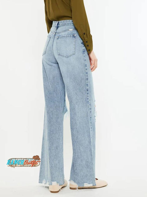 Ultra High Rise Wide Leg Jeans