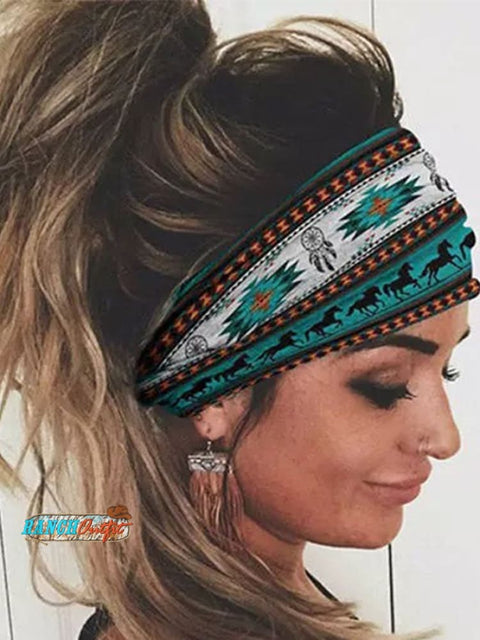 Printed Wide Headband