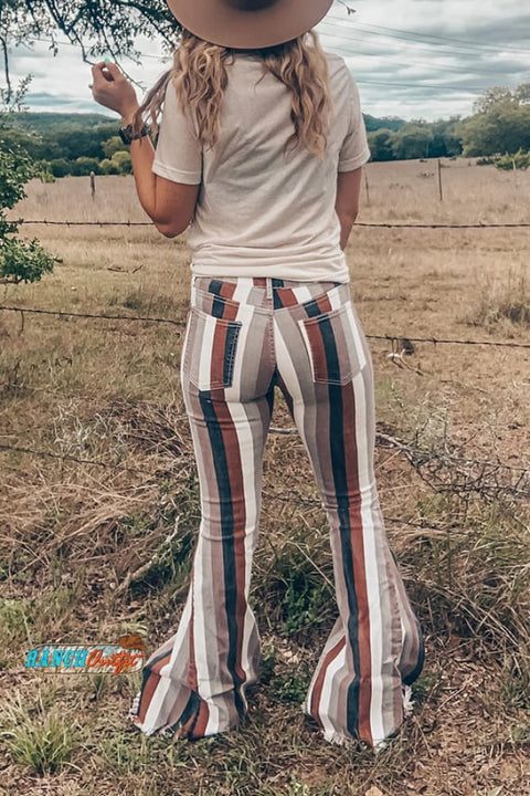 Amazing Stripe Bell Bottoms