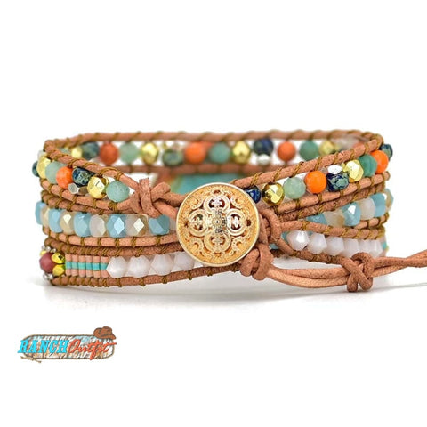 Sunset Love Emperor Jasper Bracelet