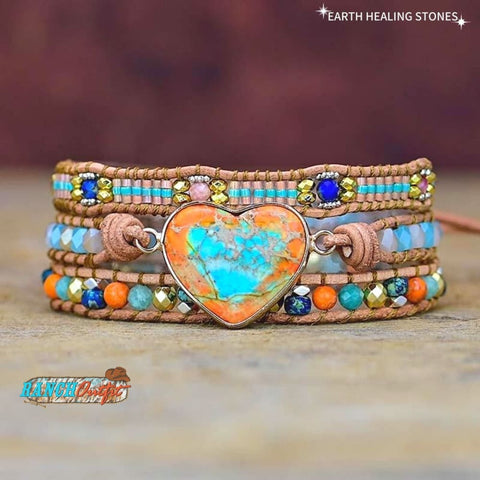 Sunset Love Emperor Jasper Bracelet