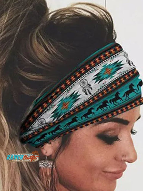 Printed Wide Headband